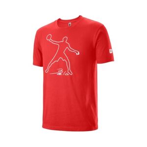 Wilson Bela tech Tee Junior Red, 128