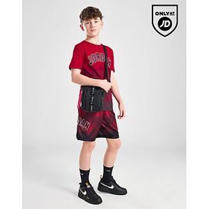 JD Sports Jordan Short Fade College Mesh Junior - Red, Red - Publicité