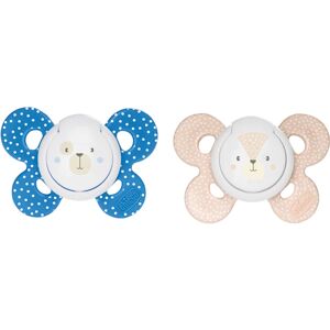 Chicco Physio Comfort 6-16m tétine Boy-Bear/Fox 2 pcs