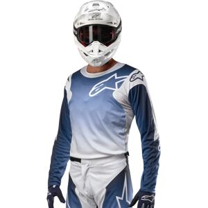 Alpinestars 2024 Racer Hoen Jersey White/dark Navy/light Blue - Publicité