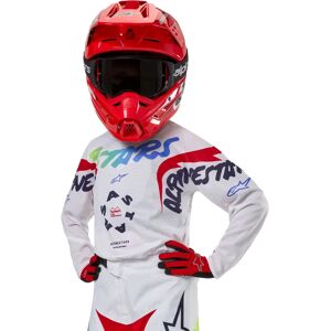 Alpinestars Jeune 2024 Racer Hana Jersey White/multicolor - Publicité