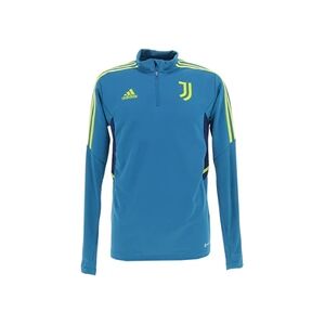 Adidas Sweat d'entraînement joueur Juventus sweat train 2021.22 h Bleu moyen Taille : L - Publicité