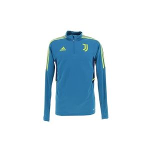 Adidas Sweat d'entraînement joueur Juventus sweat train 2021.22 h Bleu moyen Taille : M - Publicité