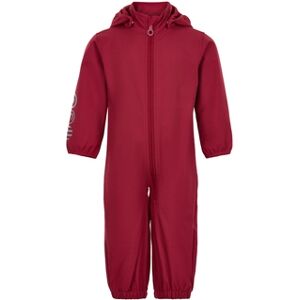 Minymo Combinaison de pluie enfant softshell deep claret 98 (3 ans)