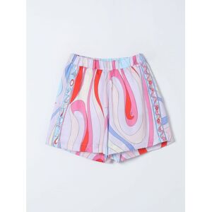 Pantalon Court EMILIO PUCCI JUNIOR Enfant couleur Rose 10 - Publicité