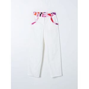 Pantalon EMILIO PUCCI JUNIOR Enfant couleur Blanc 13 - Publicité