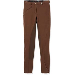 HKM Pantalon d'équitation pour Femme et Enfant Basic très Besatz, Marron Marron foncé, 38 - Publicité