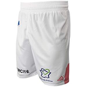 Denain Voltaire Short Officiel Domicile 2019-2020 Basketball Mixte Enfant, Blanc, FR : XXS (Taille Fabricant : 12 Ans) - Publicité