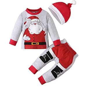 Allbestop Combinaison Pyjama Enfant Noel Tenue Bébé Noel,Déguisement Pompier Déguisement Woman Fille Barboteuse Bebe Garçon Deguisement Annee 20 Bebe Combinaison Ski Enfant 4 Ans Ensemb(6-12 mois,Grey-d) - Publicité