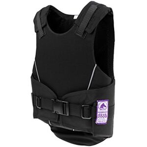 Injoyo Veste d'équitation de Gilet de Protection-équitation Gilet de Sécurité pour Garçons Filles Enfants Noir, S - Publicité