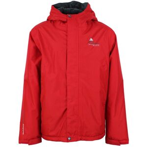 Veste imperméable double polaire enfant Peak Mountain Ecajik Rouge 10 ans Homme