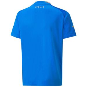 Puma Italy 22/23 Junior Short Sleeve T-shirt Home Bleu 13-14 Years Bleu 13-14 Années unisex - Publicité