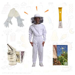 Apiculture.net - Materiel apicole francais Kit apiculteur Junior - 7 ans - 128 cm10/12 ans