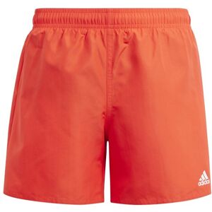 adidas - Kid's YB BOS Shorts - Short de bain taille 176, rouge - Publicité