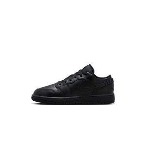 Nike Chaussures Nike Jordan 1 Low Noir Enfant - 553560-093 Noir 3.5Y unisex