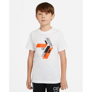 Nike T-shirt Nike CR7 Blanc & Orange Enfant - CU9572-100 Blanc & Orange L unisex