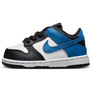 Nike Chaussures Nike Dunk Low Blanc/Noir/Bleu Enfant - DH9761-104 Blanc/Noir/Bleu 4C unisex