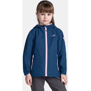 Veste outdoor pour fille Kilpi ORLETI-JG Bleu fonce - 98 Bleu fonce 98 kids