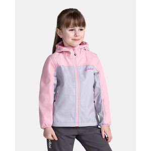 Veste softshell pour fille Kilpi RAVIA-J Rose clair - 134 Rose clair 134 kids