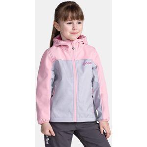 Veste softshell pour fille Kilpi RAVIA-J Rose clair - 110 Rose clair 110 kids - Publicité