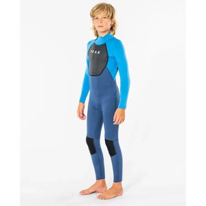 Junior Peak Energy 5/3 Back Zip Wetsuit Blue 16 male