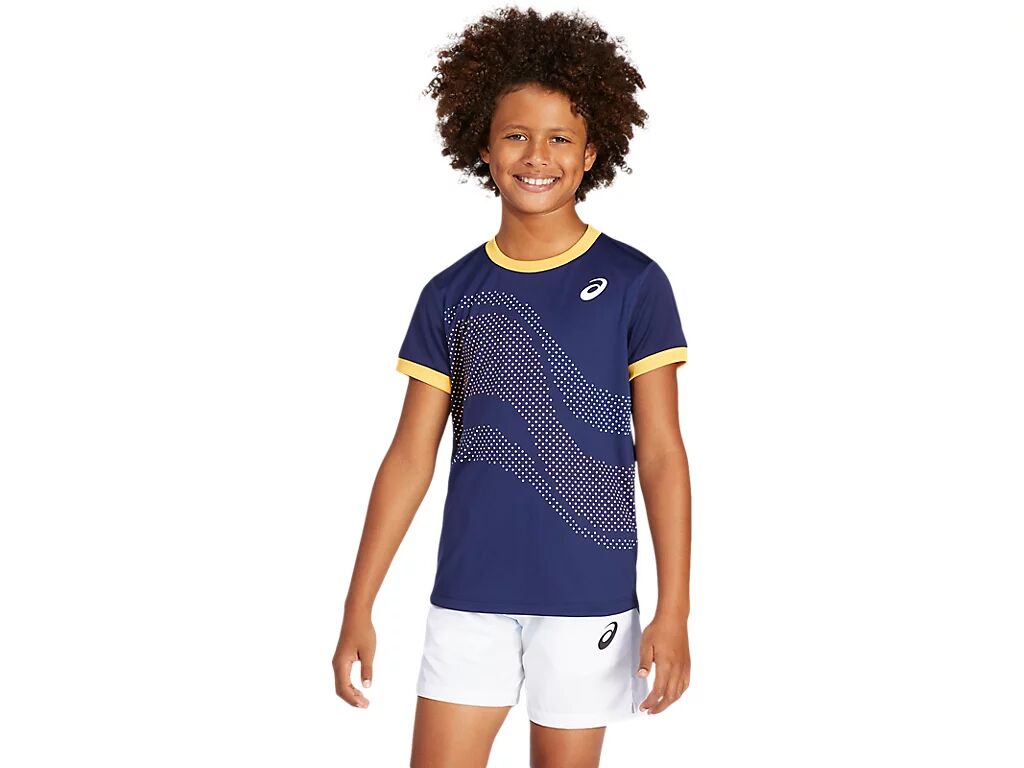 Asics Tennis B Gpx Tee Peacoat Enfants Taille XS