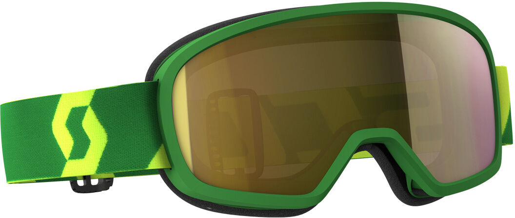 Scott Buzz MX Pro Masques de Motocross enfants Vert Jaune taille :