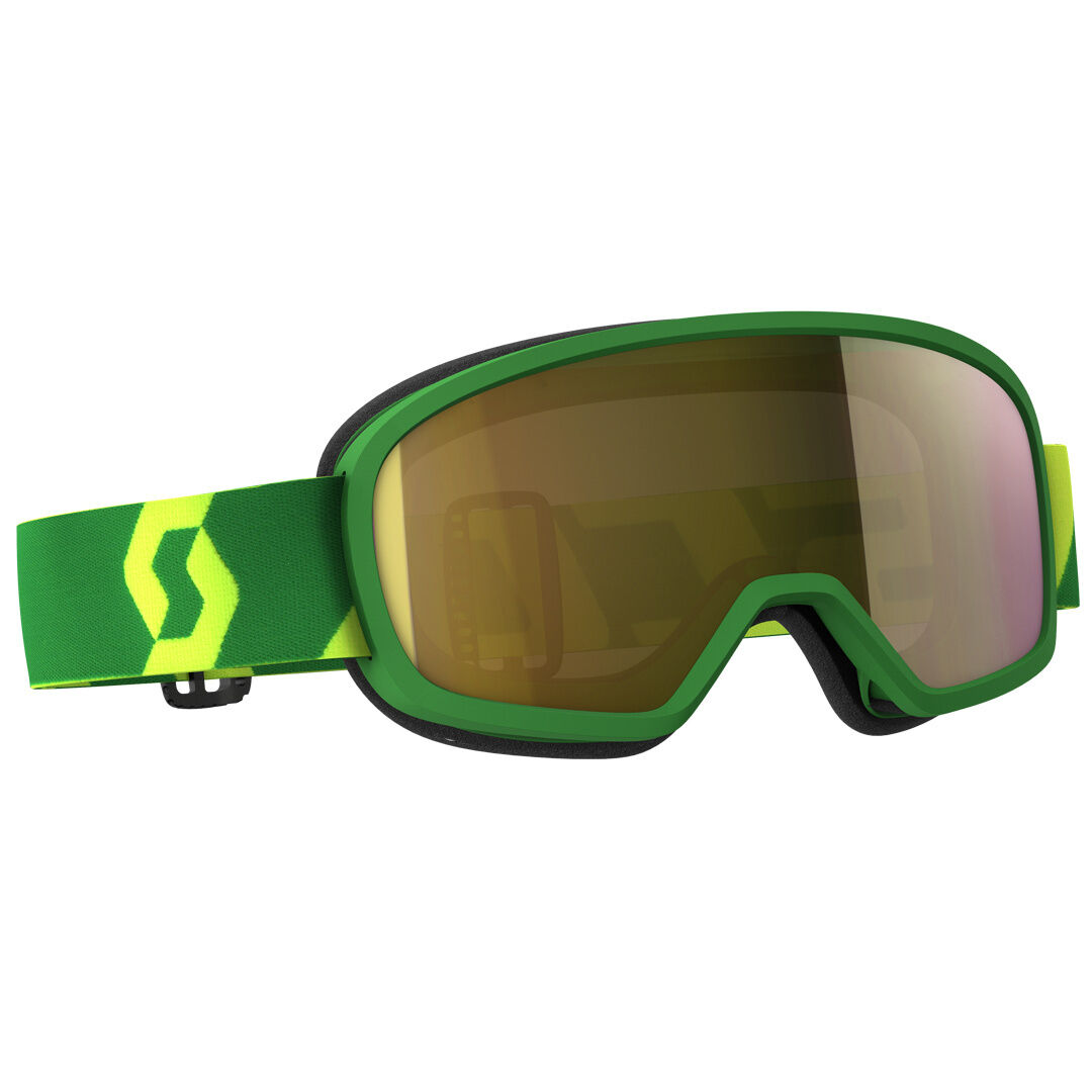 Scott Buzz Mx Pro Kids Motocross Goggles  - Green Yellow