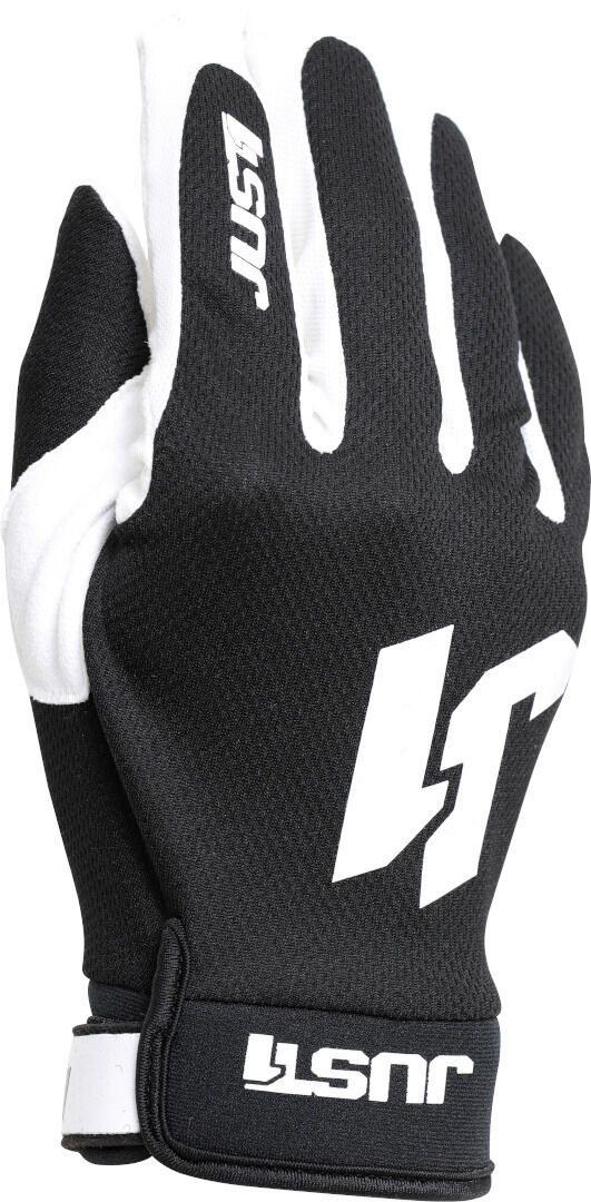 Just1 J-Flex Youth Motocross Gloves  - Black White