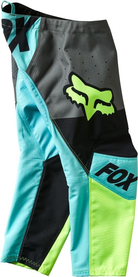 Fox 180 Trice Kids Motocross Pants  - Grey Yellow