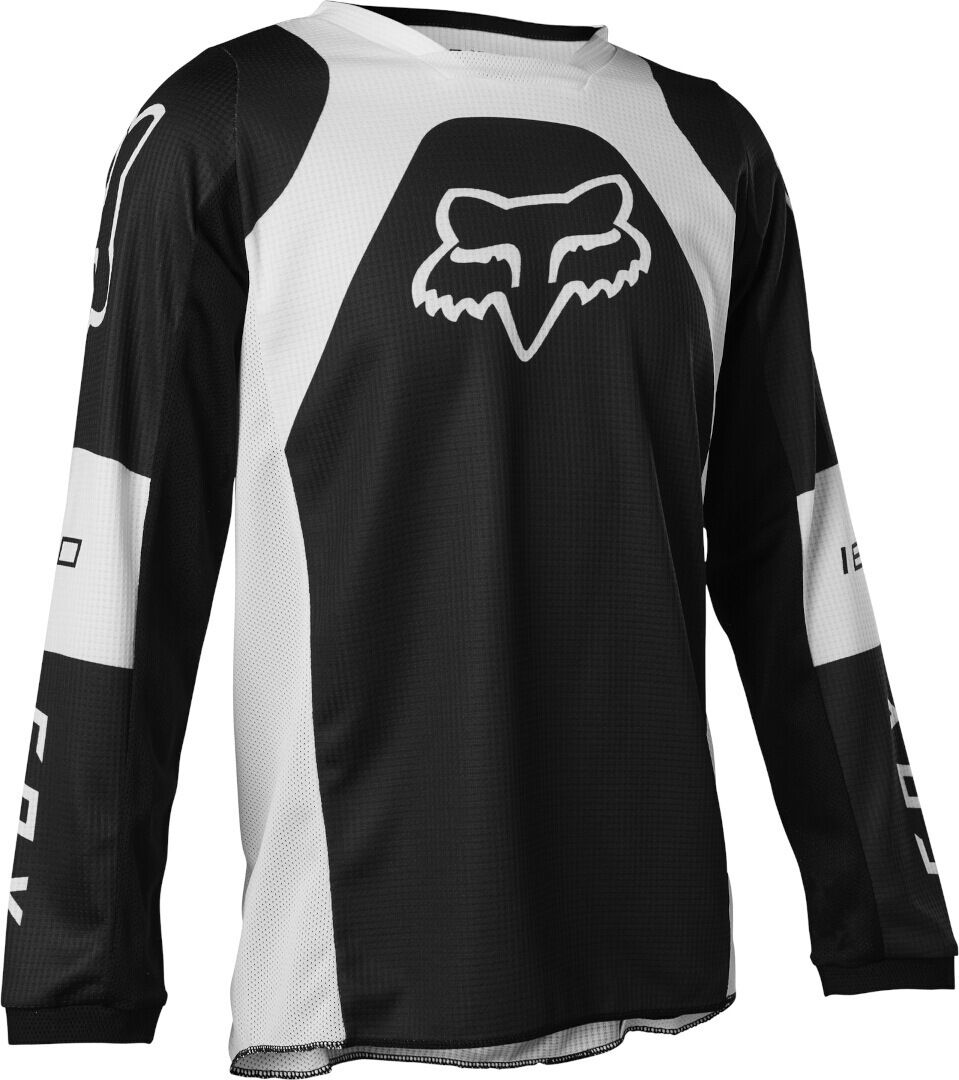 Fox 180 Lux Youth Motocross Jersey  - Black