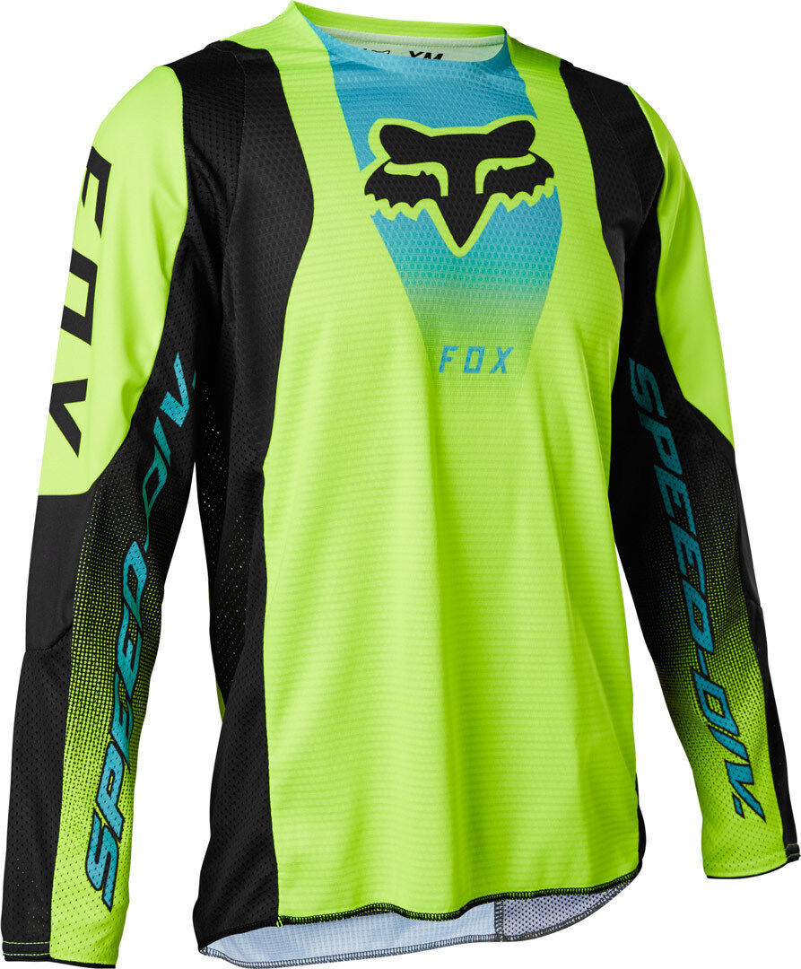 Fox 360 Dier Youth Motocross Jersey  - Yellow