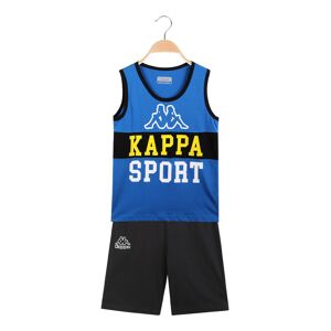 Kappa Completo corto da ragazzo canotta + bermuda Completi 3-16 Anni bambino Blu taglia 10