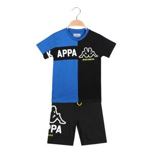 Kappa Completo corto da ragazzo t-shirt + bermuda Completi 3-16 Anni bambino Blu taglia 14