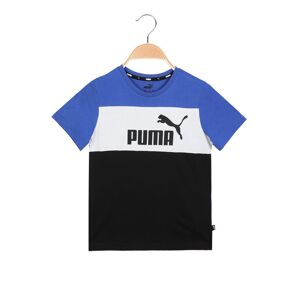 Puma ESS BLOCK TEE T-shirt sportiva da ragazzo T-Shirt e Top bambino Blu taglia 09/10
