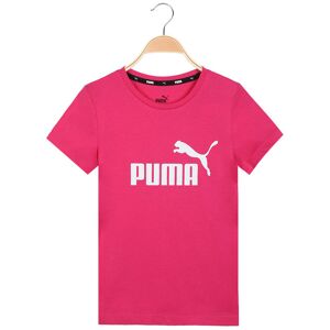 Puma ESS + LOGO TEE T-shirt sportiva da ragazza T-Shirt e Top bambina Fucsia taglia 13/14