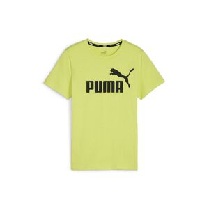 Puma Essentials+ Two-Tone Logo T-shirt da ragazzo T-Shirt e Top bambino Giallo taglia 09/10