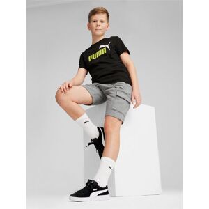 Puma Essentials+ Two-Tone Logo T-shirt da ragazzo T-Shirt e Top bambino Nero taglia 09/10