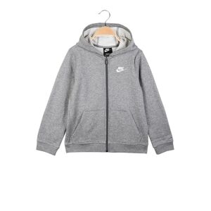 Nike Felpa da ragazzo con cappuccio e zip Felpe bambino Grigio taglia M