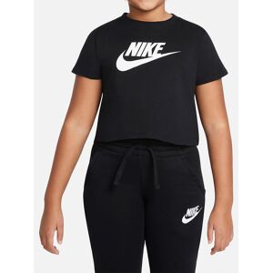 Nike T-shirt cropped da ragazza T-Shirt e Top bambina Nero taglia XL