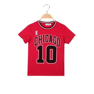 Street Porter T-shirt manica corta da bambino con scritta T-Shirt Manica Corta bambino Rosso taglia 16