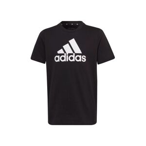 Adidas T-shirt manica corta Essentials ragazzi IC6855 T-Shirt e Top unisex bambino Nero taglia 15/16