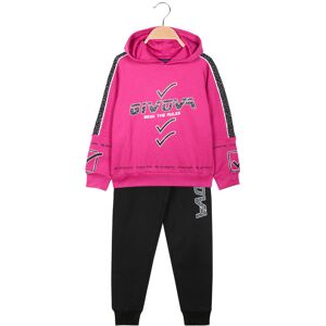 Givova Tuta sportiva animalier da ragazza con cappuccio Tute Sportive bambina Fucsia taglia 14