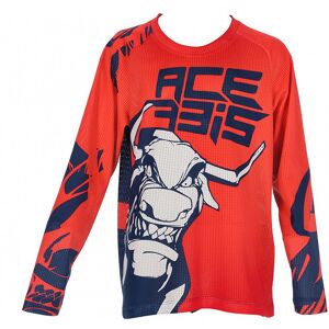 Maglia Moto Cross Enduro Bambino Acerbis Mx J-Windy Three Ro taglia XL