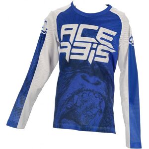 Maglia Moto Cross Enduro Bambino Acerbis Mx J-Windy Two Blu taglia 2XL