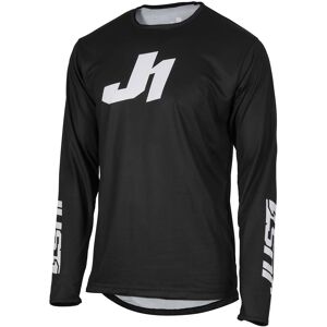 Maglia Moto Cross Enduro Just1 J-ESSENTIAL SOLID Nera taglia 2XL