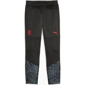 Puma Ac Milan Pantaloni tuta Pants Nero Bambino Ragazzo 2023 24 training