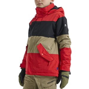 Burton Boy's Symbol - giacca snowboard - bambino Red/Black/Brown L