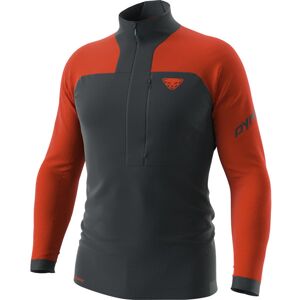 Dynafit Speed Polartec® 1/2 Zip - maglia in pile - uomo Dark Blue/Dark Orange L