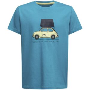 La Sportiva Cinquecento - T-Shirt arrampicata - bambino Light Blue/Yellow 120